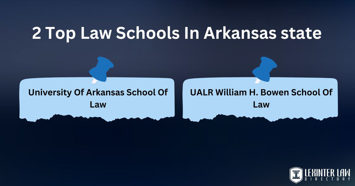 2 Top Law Schools In Arkansas state