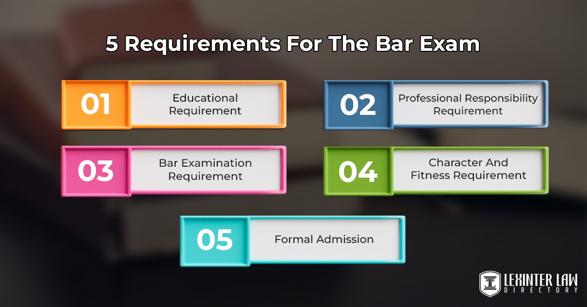5 Requirements For The Bar Exam