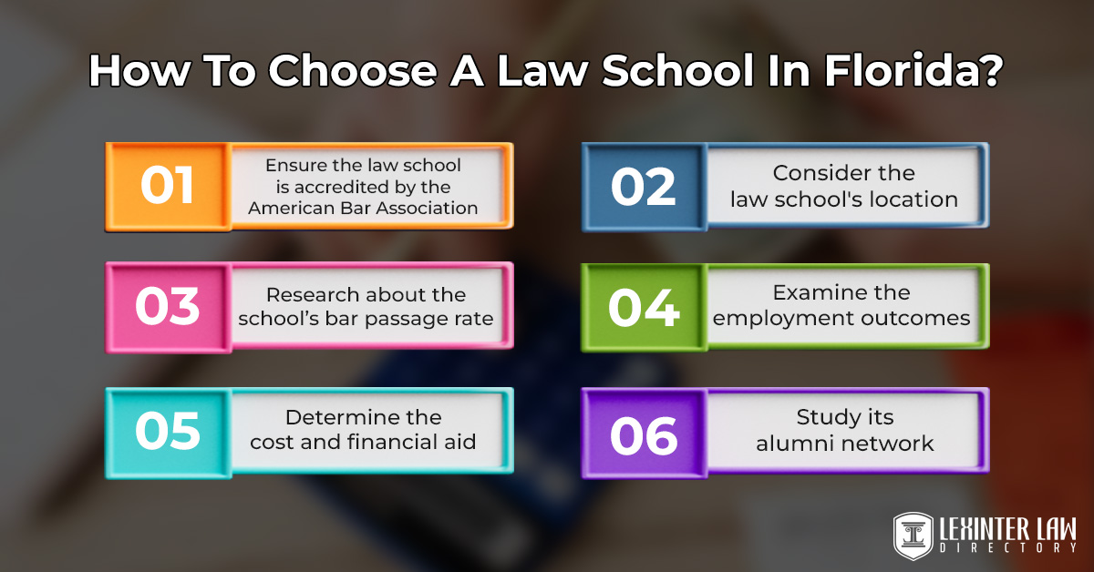 How To Choose A Law School In Florida?