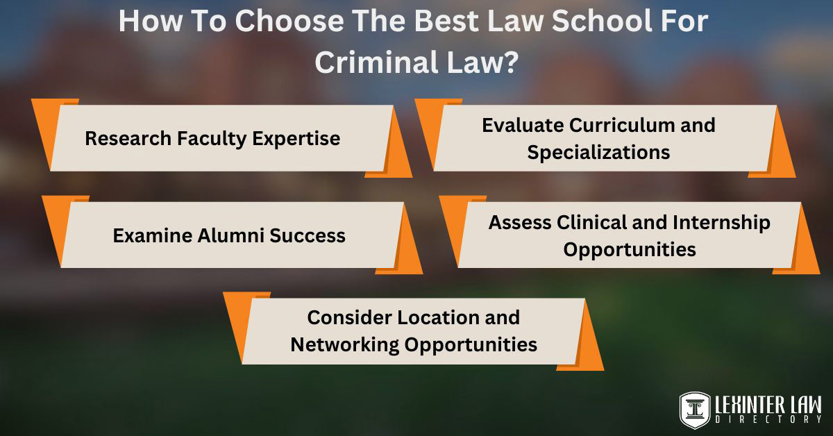 How To Choose The Best Law School For Criminal Law?