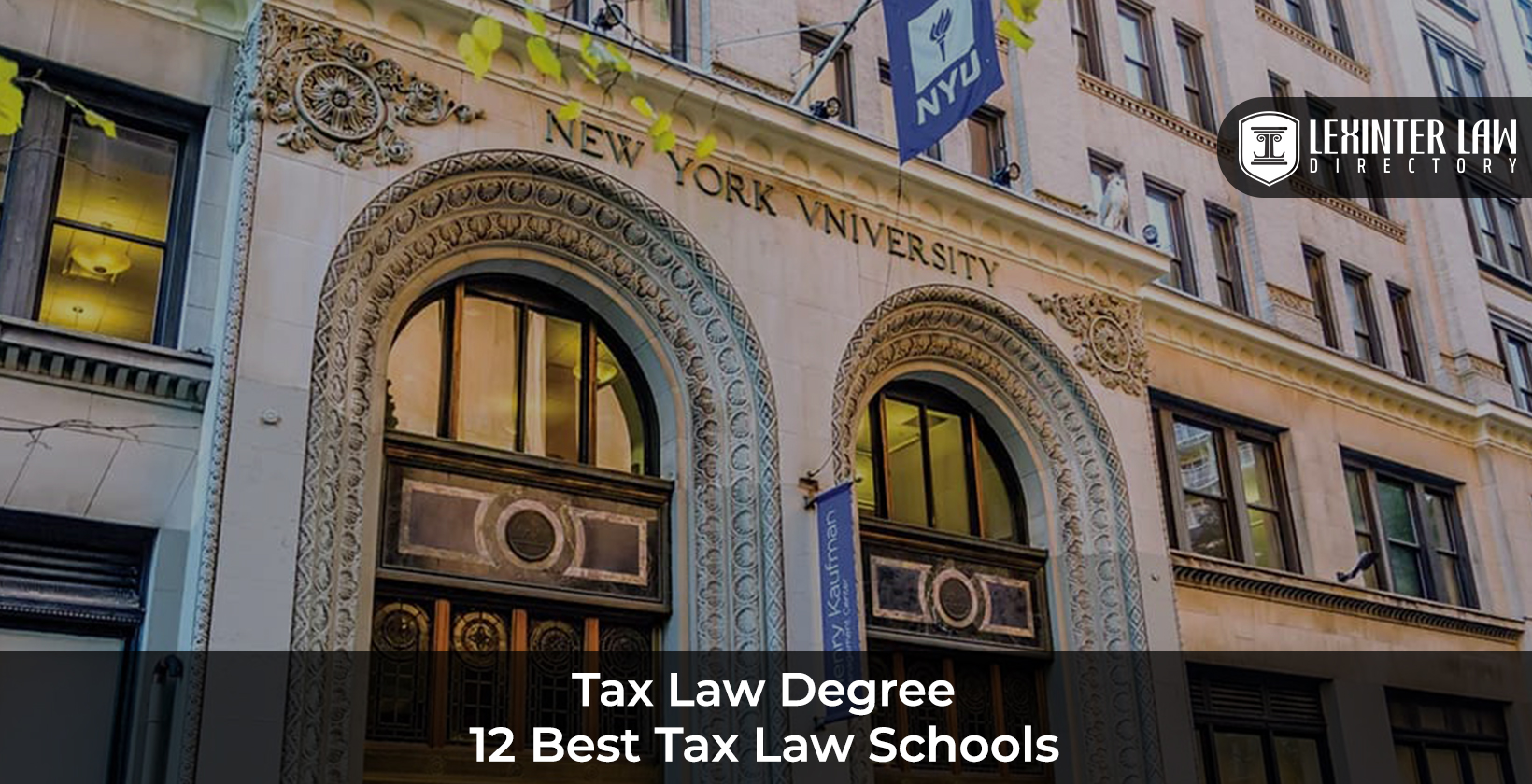 Best School for Tax Law