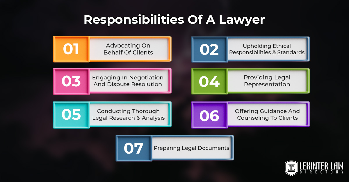 responsibilities of a lawyer
