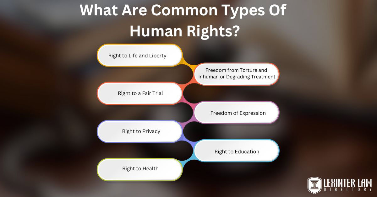 What Are Common Types Of Human Rights