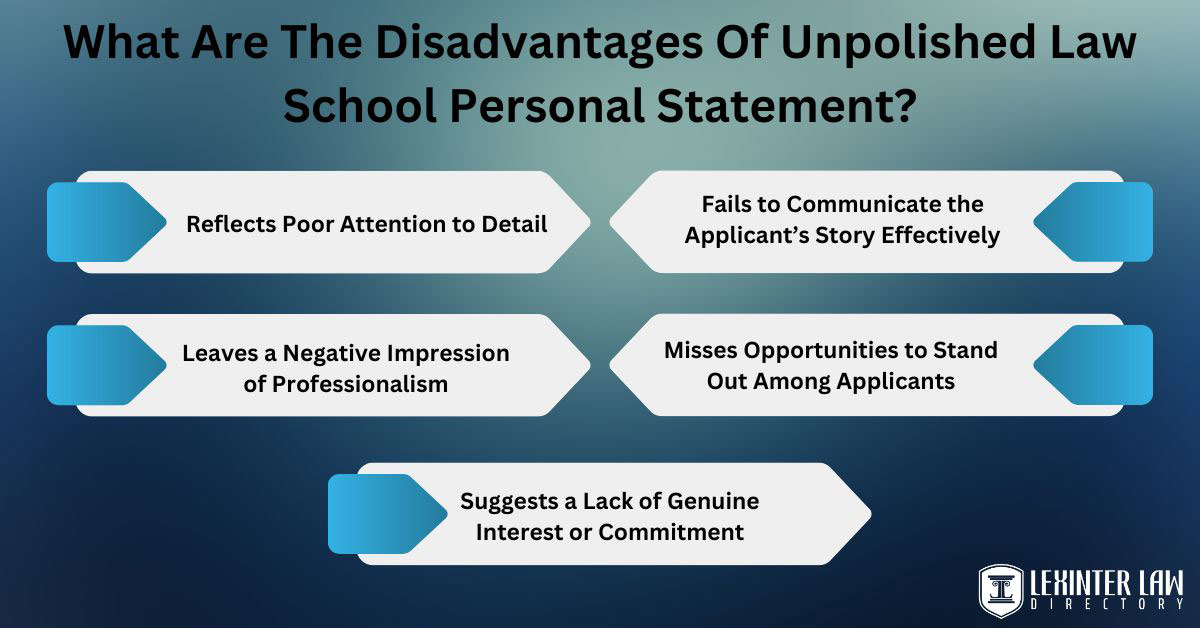 What Are The Disadvantages Of Unpolished Law School Personal Statement?