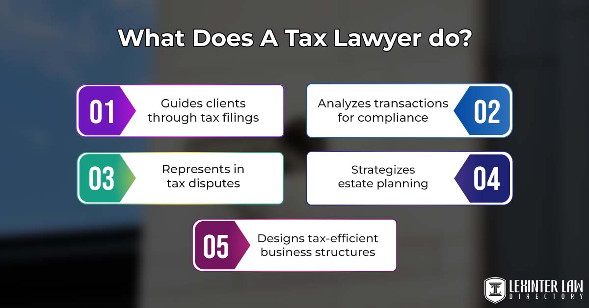 What Does A Tax Lawyer do?
